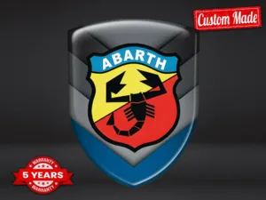 Fiat Abarth Letras Pegatinas Auto Estilo Máximo Moderno Pro 